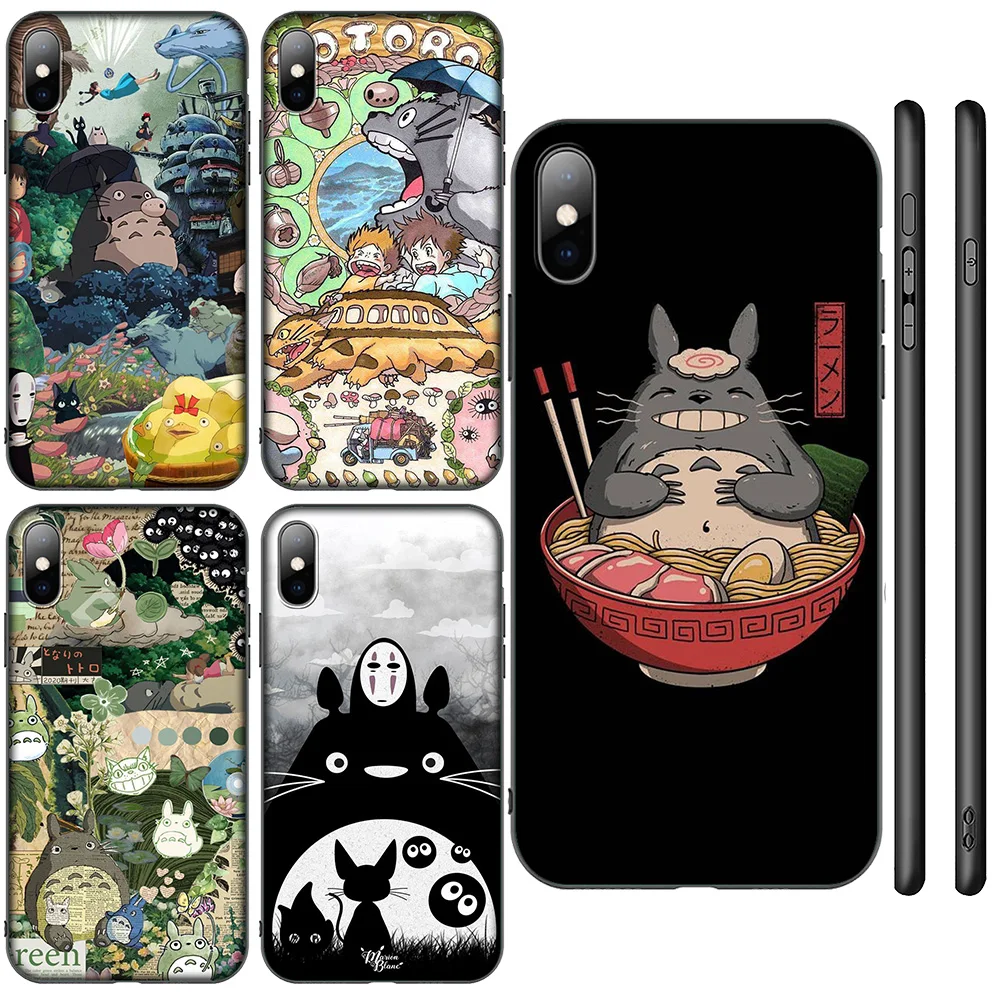 Мягкий чехол HA159 T-Totoros для Samsung Galaxy A15 S10E S9 S8 S7 Note 20 10 9 8 Plus Lite