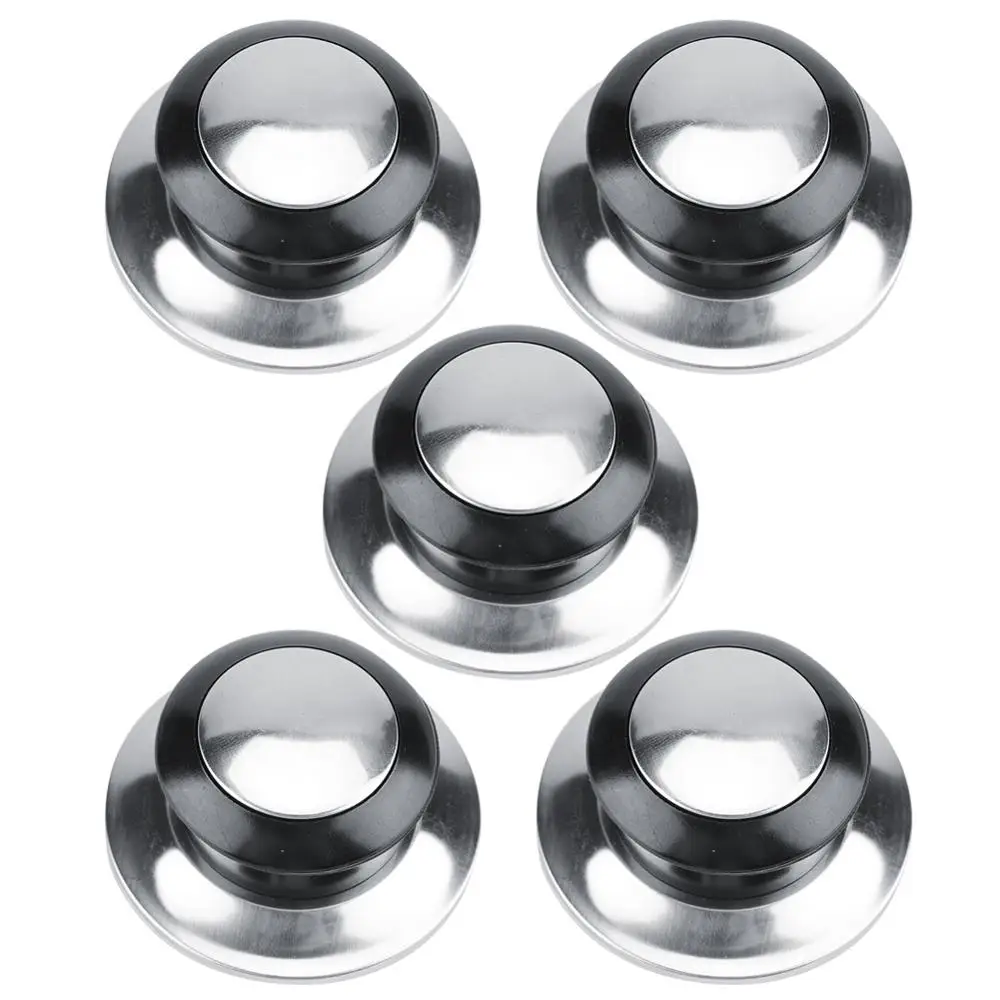 

5Pcs/Set Lid For Cookware Pot Saucepan Kettle Lid Cookware Saucepan Kettle Lid Replacement Knobs Cover Holding Handles Pan Part