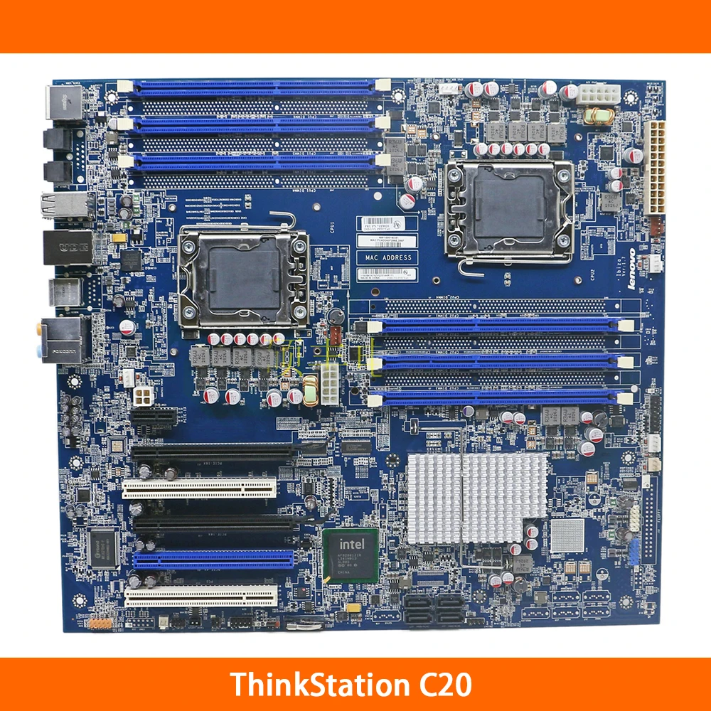 Mainboard For Lenovo ThinkStation C20 71Y9020 1366 Motherboard Fully Tested