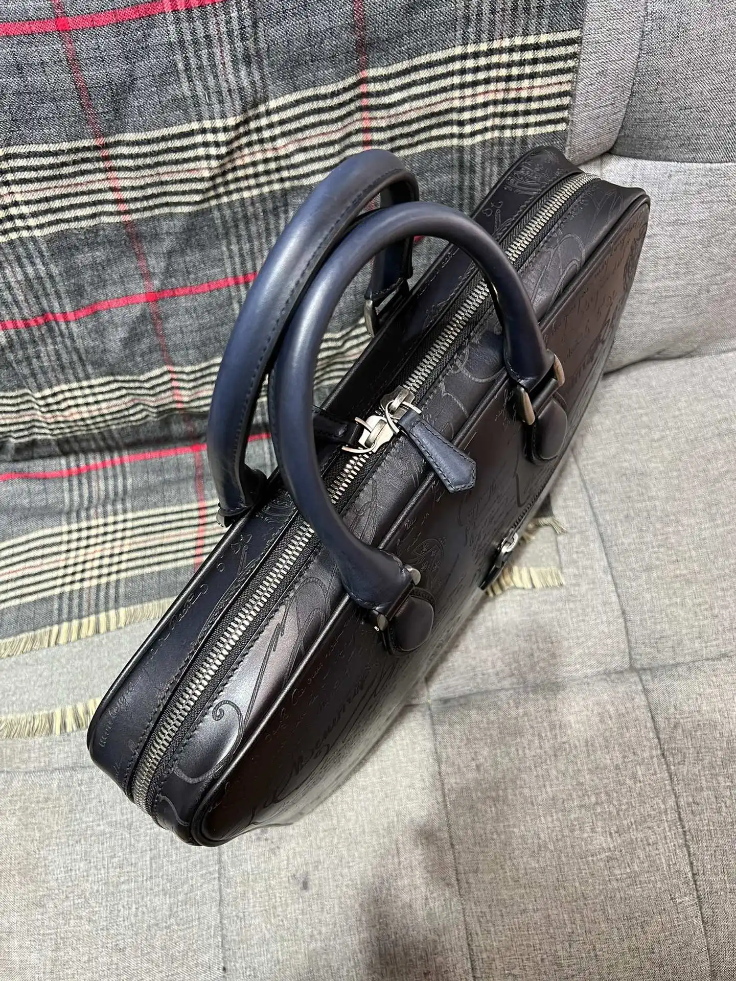 Briefcases Men Handbags Luxury Retro Leather Briefcases Business Bag Men