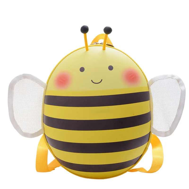 Little Bee Children's Hard Shell Schoolbag EVA Three-dimensional Backpack 2-6 Years Old Boys and Girls Eggshell Backpacks