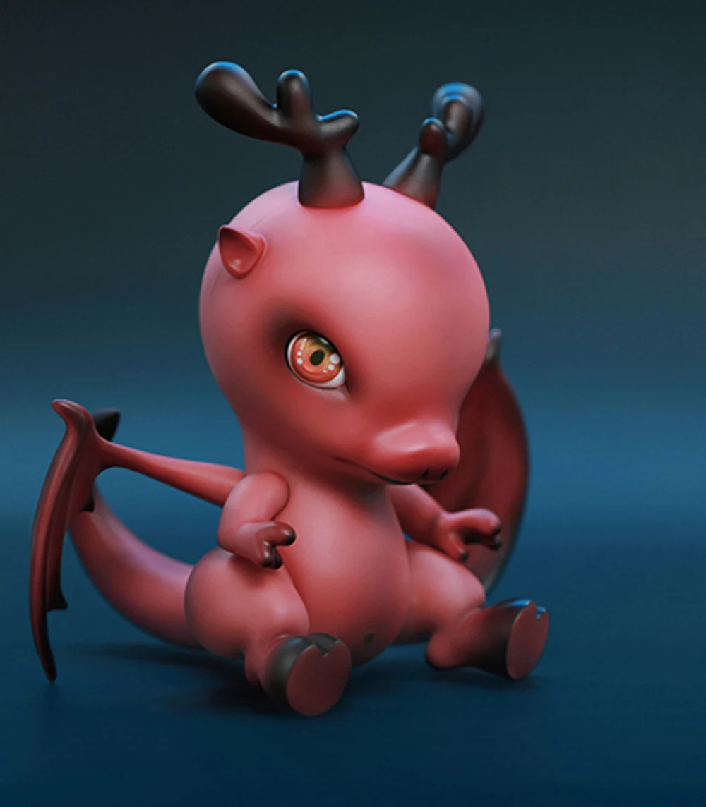 BJD 1/6 Новинка Джерси Дьявол Дракон bjd Обнаженная кукла без макияжа