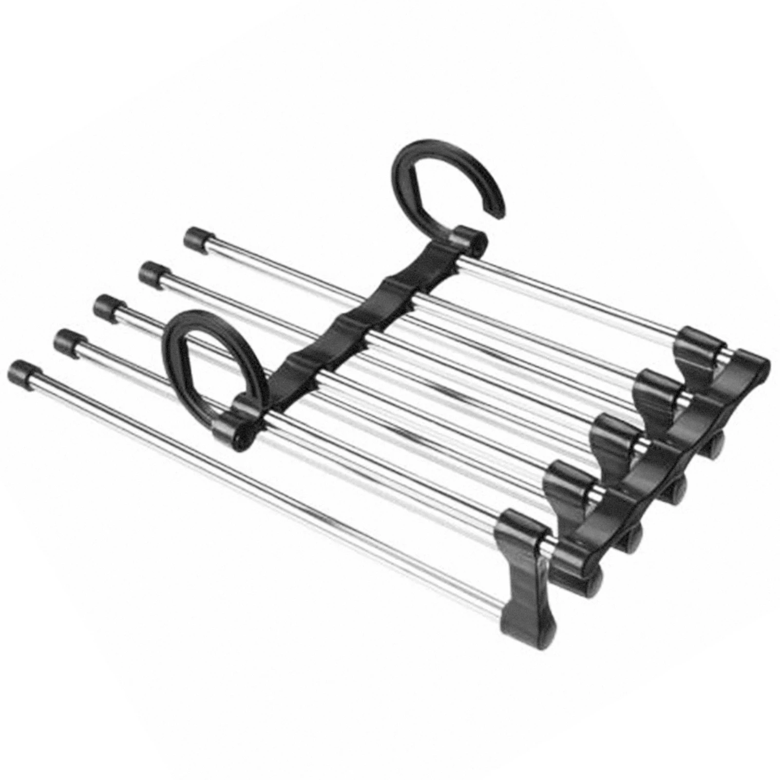 

Trousers Hanger Pants Rack Space Saving Foldable Pants Hanger for Bedrooms Laundry Rooms