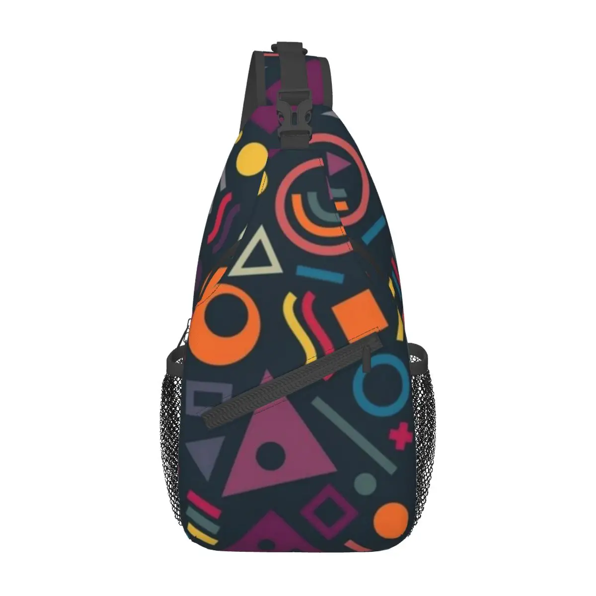 

Collage Numbers Sling Backpack Sling Bag Hiking Travel Chest Bag Daypack Men Fashion Crossbody Backpack Shoulder Bag Pouch