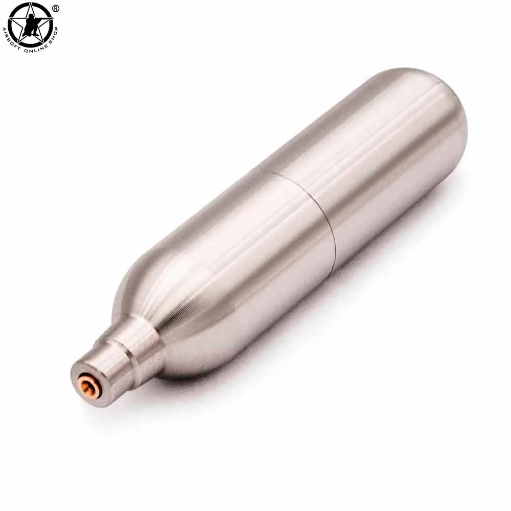 Многоразовый картридж AOLS CO2 емкостью 12 г/зеленая зеркальная капсула для