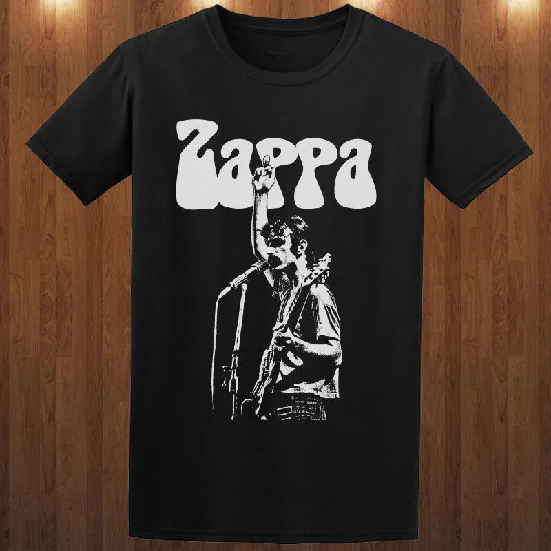 

Frank Zappa T Shirt Tee Musician Composer S M L Xl 2Xl 3Xl Rock Pop Jazz 2018 New Mens T Shirts
