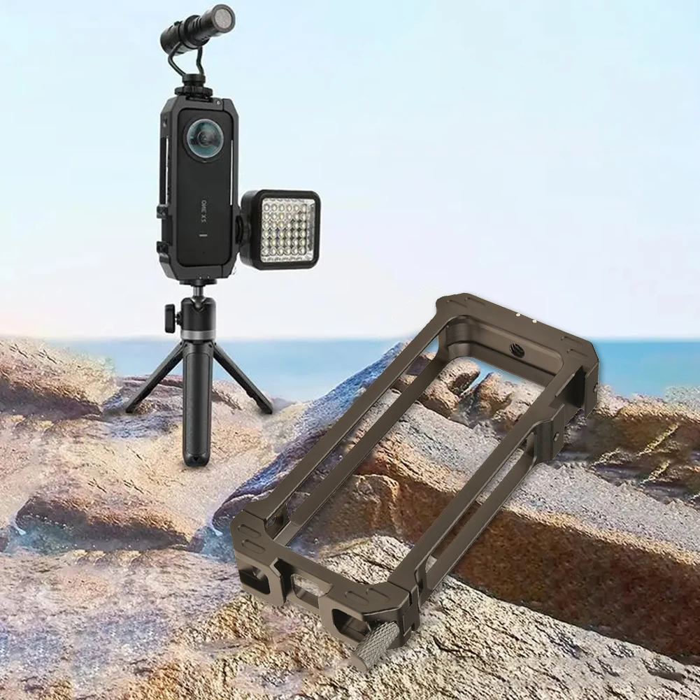 Защитный корпус для экшн-камеры Insta360 ONE X2 с магнитным креплением холодного