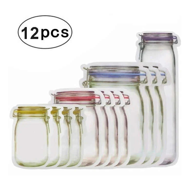 

Мешки для бутылок, на молнии, без БФА