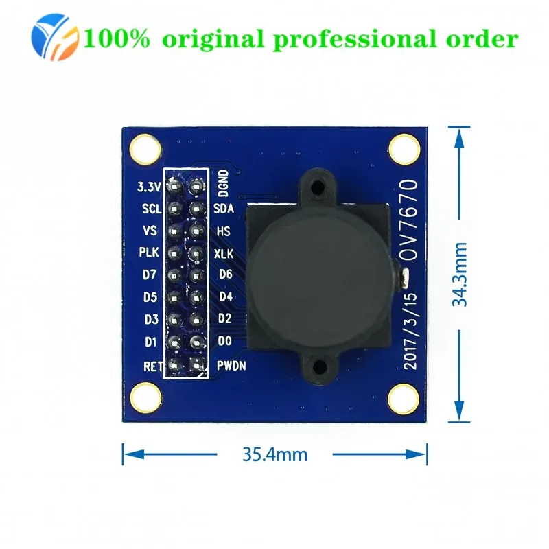 Ov7670 Kameramodulmodul STM32 Драйвер микроконтроллер электронное обучение интеграция