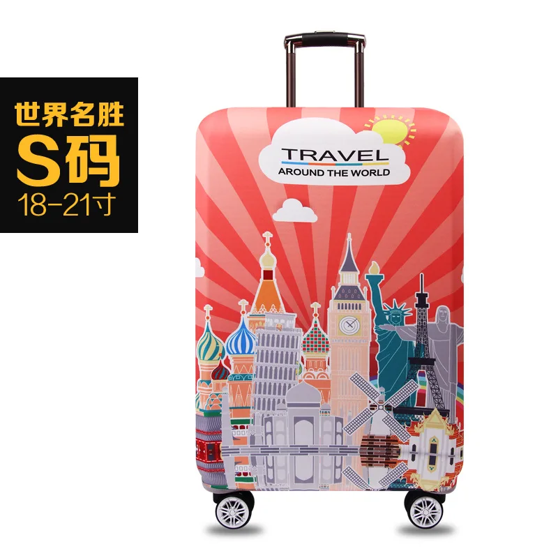 Design Luggage Protective Cover Travel Suitcase Cover Elastic Dust Cases For 18 to 32 Inches Travel Accessories