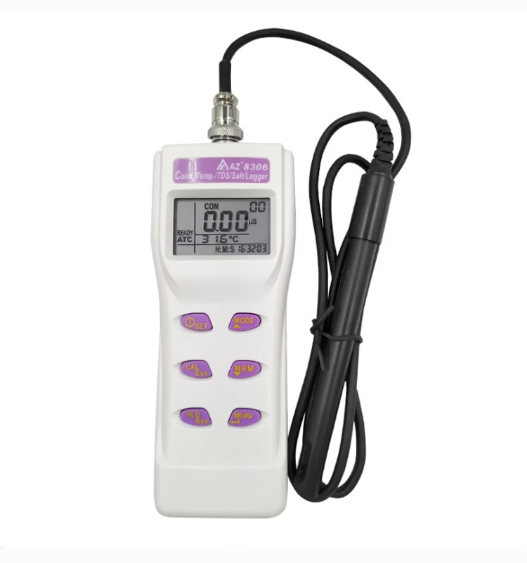 

Карманный ручной ATC Цифровой Измеритель проводимости/температуры/TDS/солености воды тестер качества воды детектор для питьевой воды бассейн