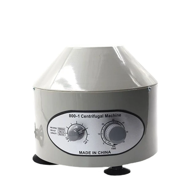 Model 800-1 6x20ml Laboratory Centrifuge 110V/220V 4000rpm Desktop Electric Medical Lab Centrifuge