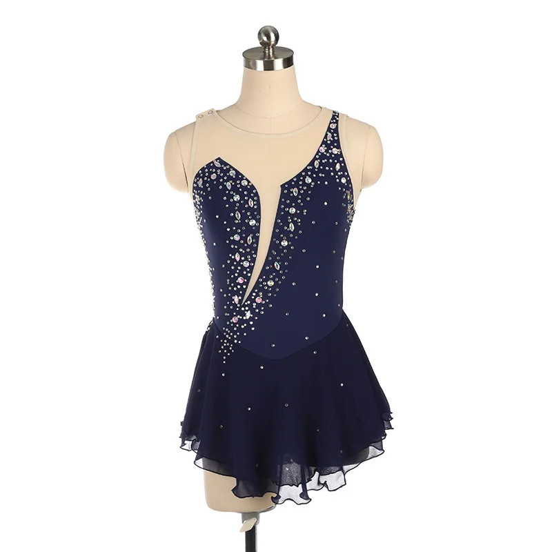 Костюм для фигурного катания на заказ детей и взрослых платье соревнований