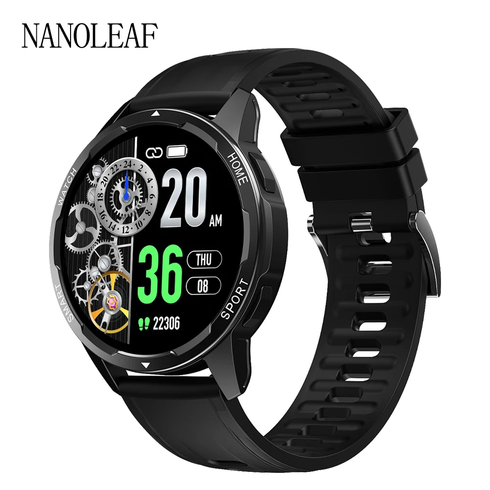 

Умные часы, совместимые с Bluetooth, вызовы, сообщения, напоминания, многофункциональный пульсометр, мониторинг сна, спортивные Смарт-часы для м...