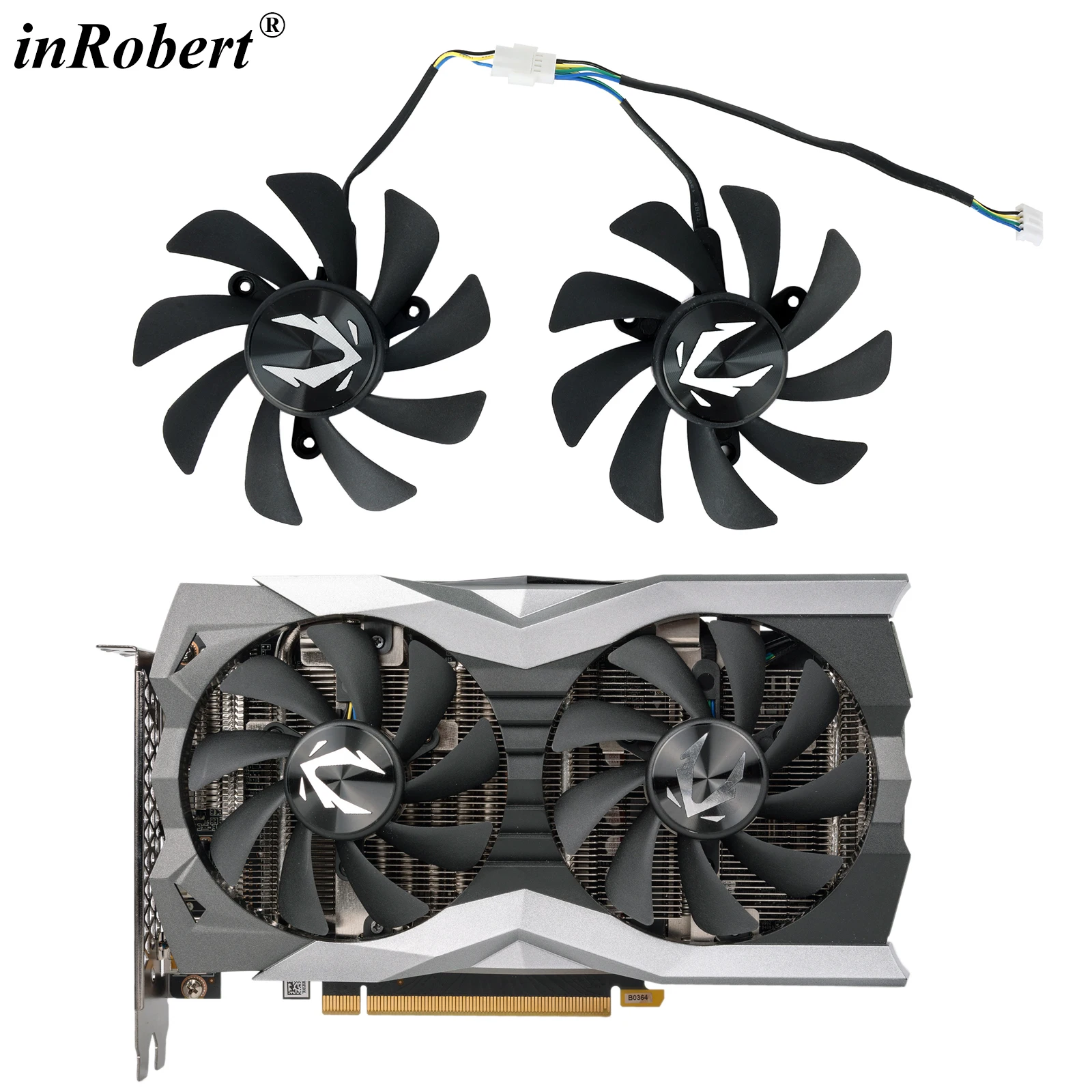 

87MM CF9015H12S 12V 0.4A RTX2060 Graphics Card Fan For Zotac Gaming RTX 2060 AMP Video Card Cooling Fan