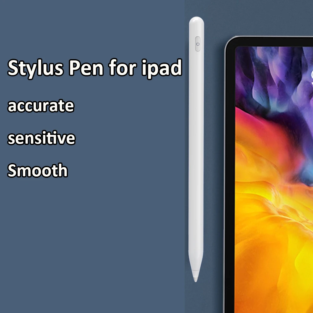 

Профессиональный стилус для iPad (2018-2021) антимистический Активный цифровой сенсорный карандаш Apple магнитные адсорбционные ручки