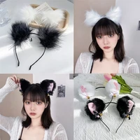 masquerade women girls kids bell costume cosplay easter bunny cat ears headwear rabbit headband