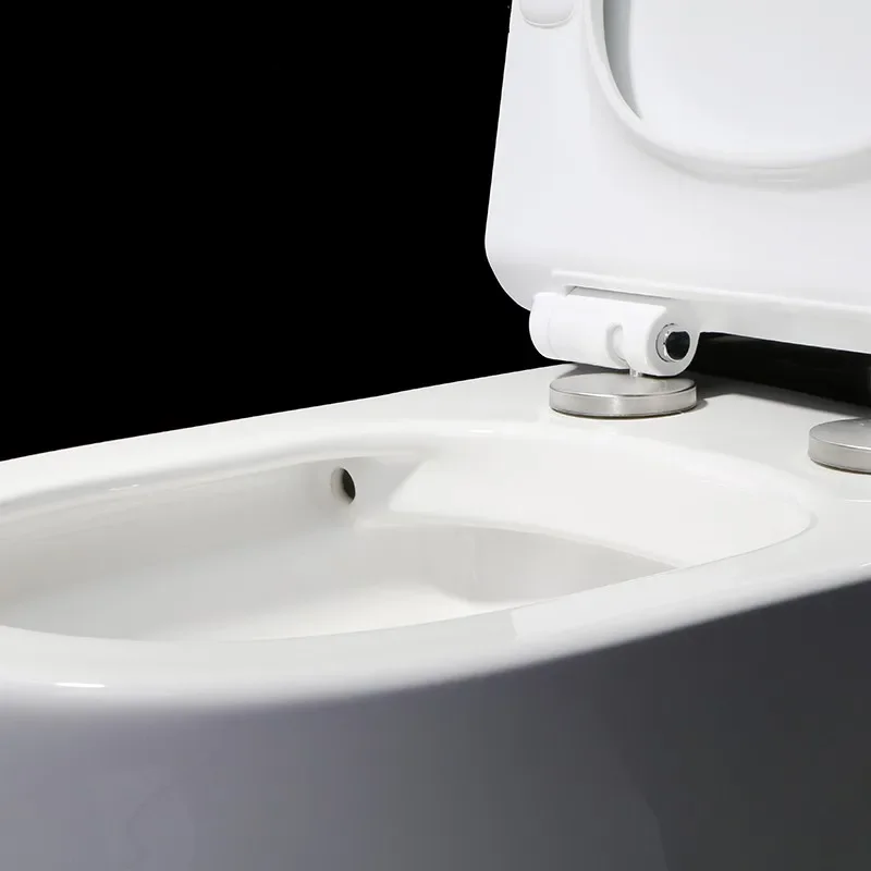 Европейский стандарт настенный керамический унитаз без оправы