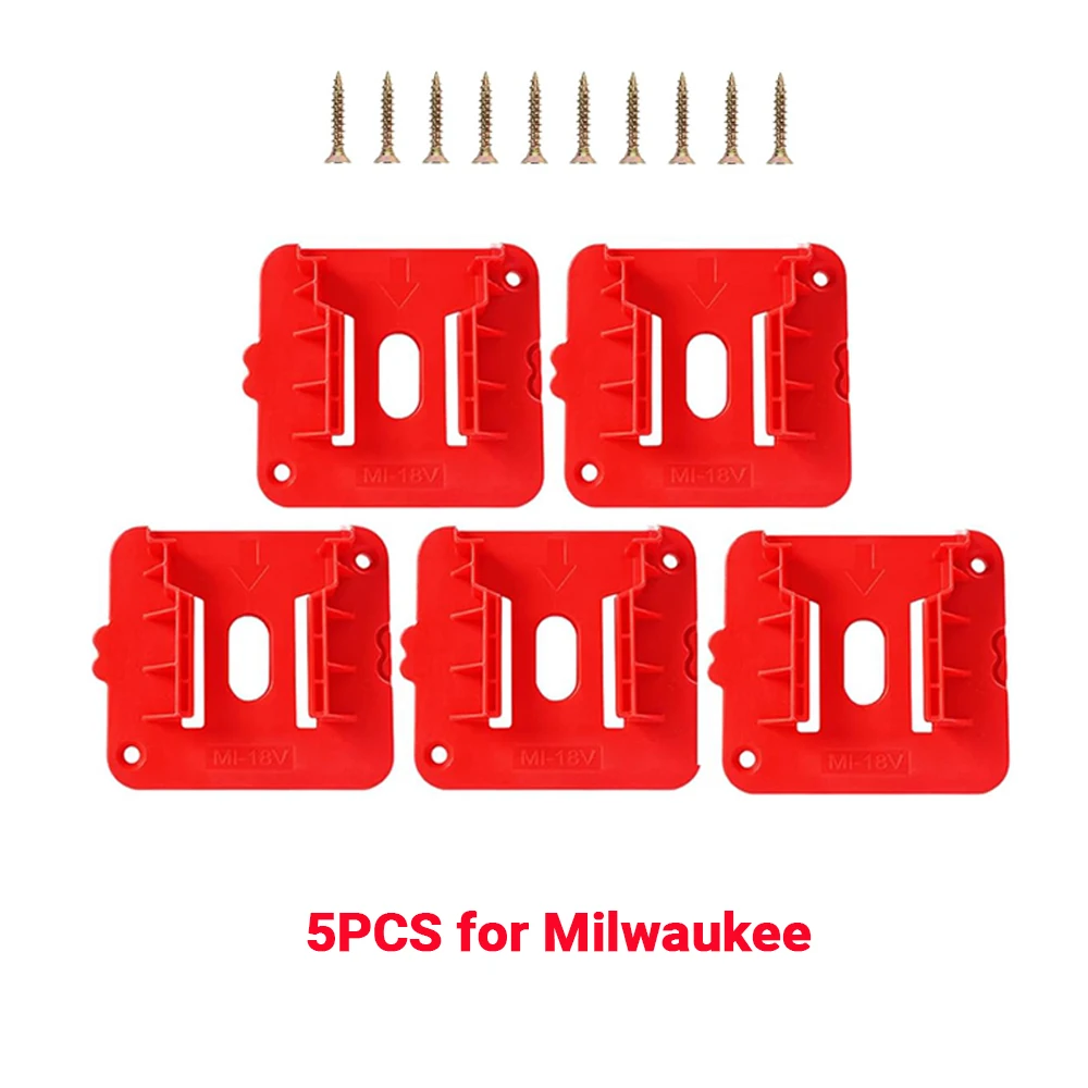 

Держатель для аккумулятора Milwaukee 18 В, 5 шт.