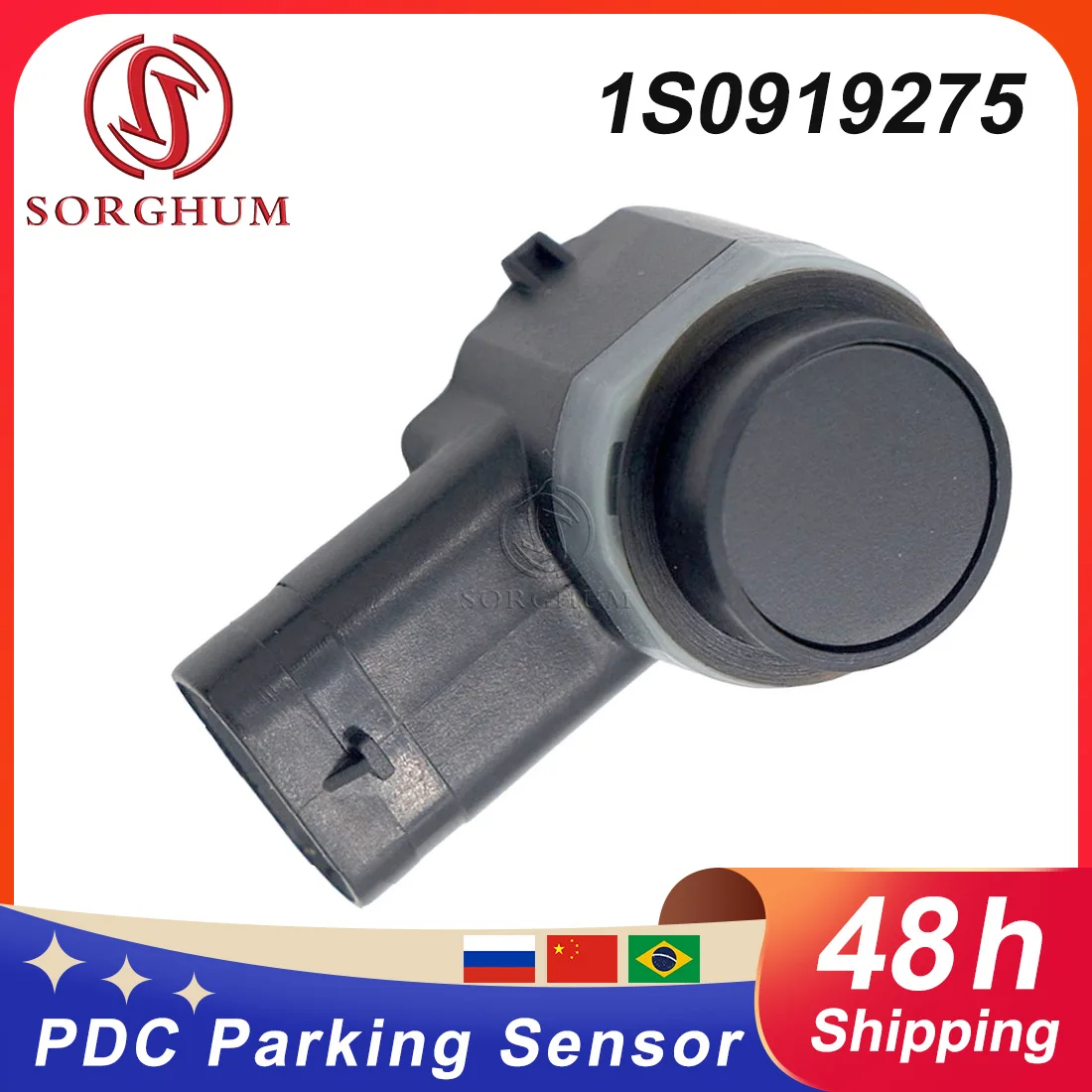 

Новый датчик парковки PDC 1S0919275 1S0919275C 3C0919275S для VW Jetta MK5 Golf MK5 6 Passat B6 4H0919275 1S0-919-275