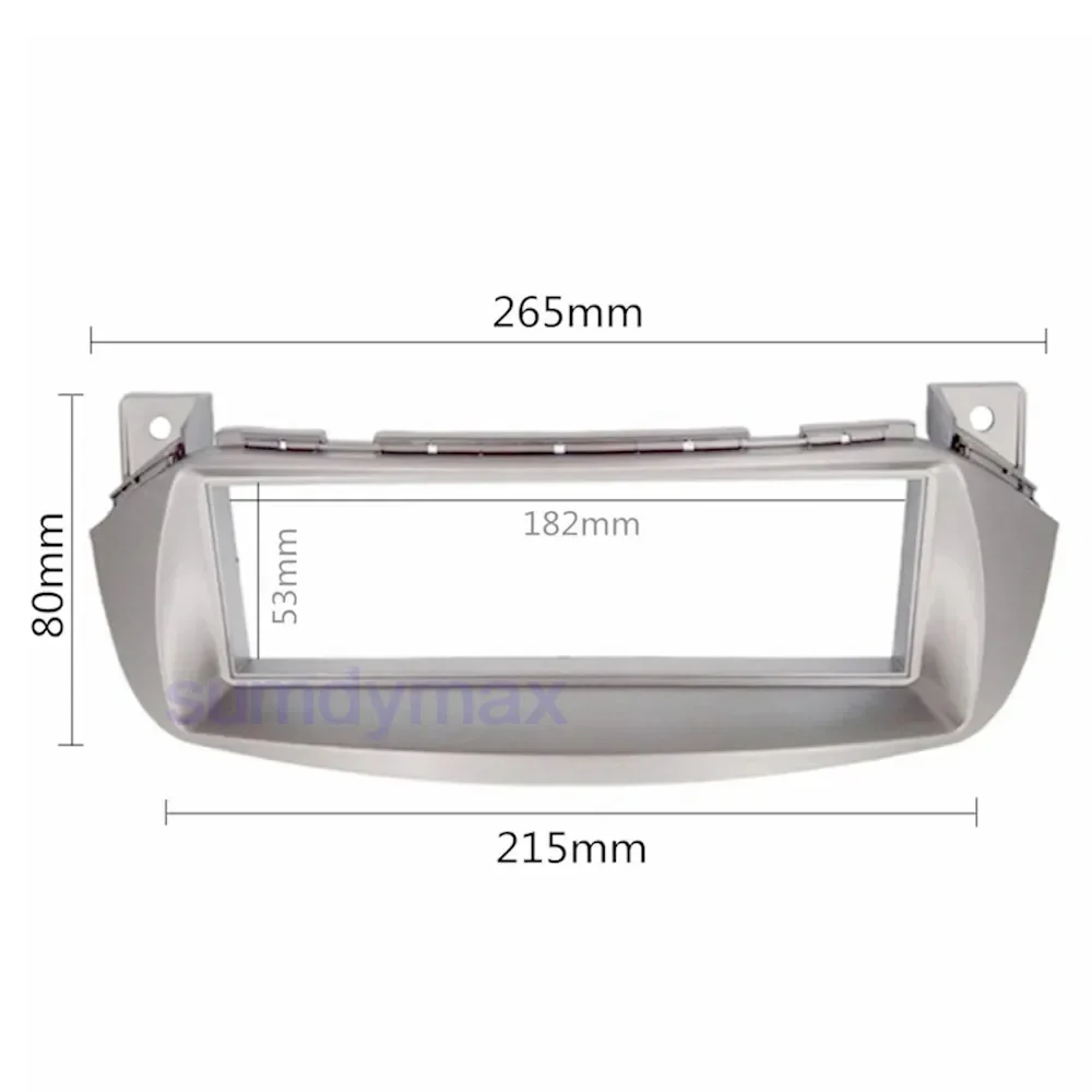 Одиночная автомобильная радиоприемная панель 1din для SUZUKI Alto NISSAN Pixo Marati A-Star Facia