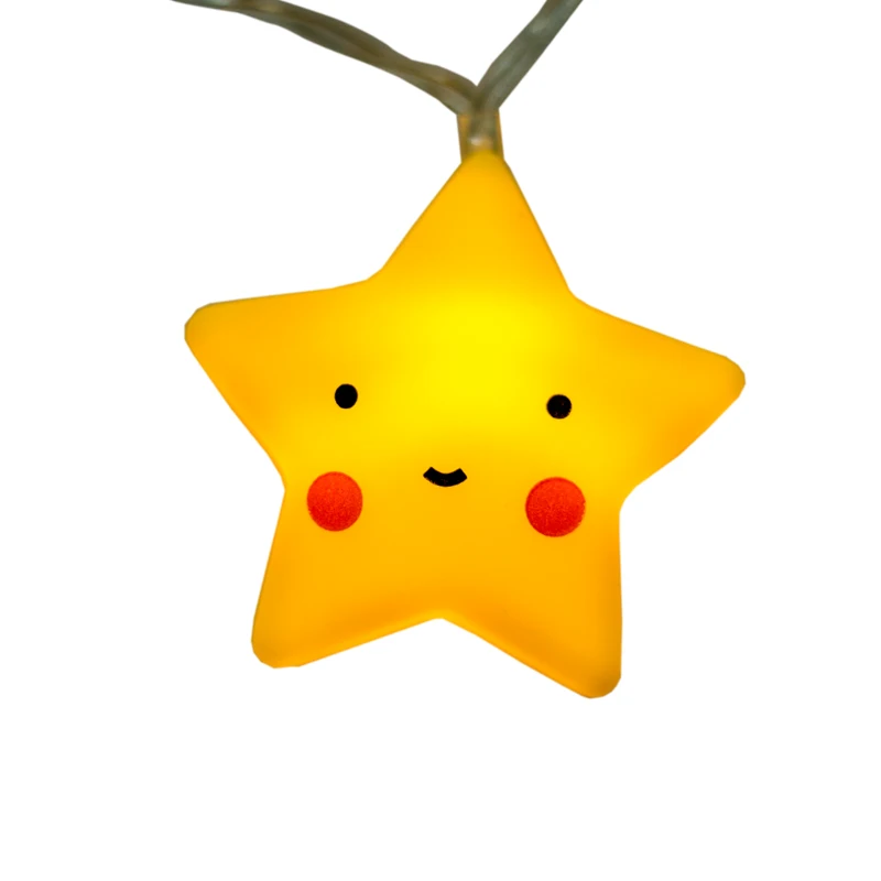 

Christmas Colorful Night Light Led String Dormitory Star Lights Nordic Style Creative Decoracao Natal Garden Decoration EF50HL