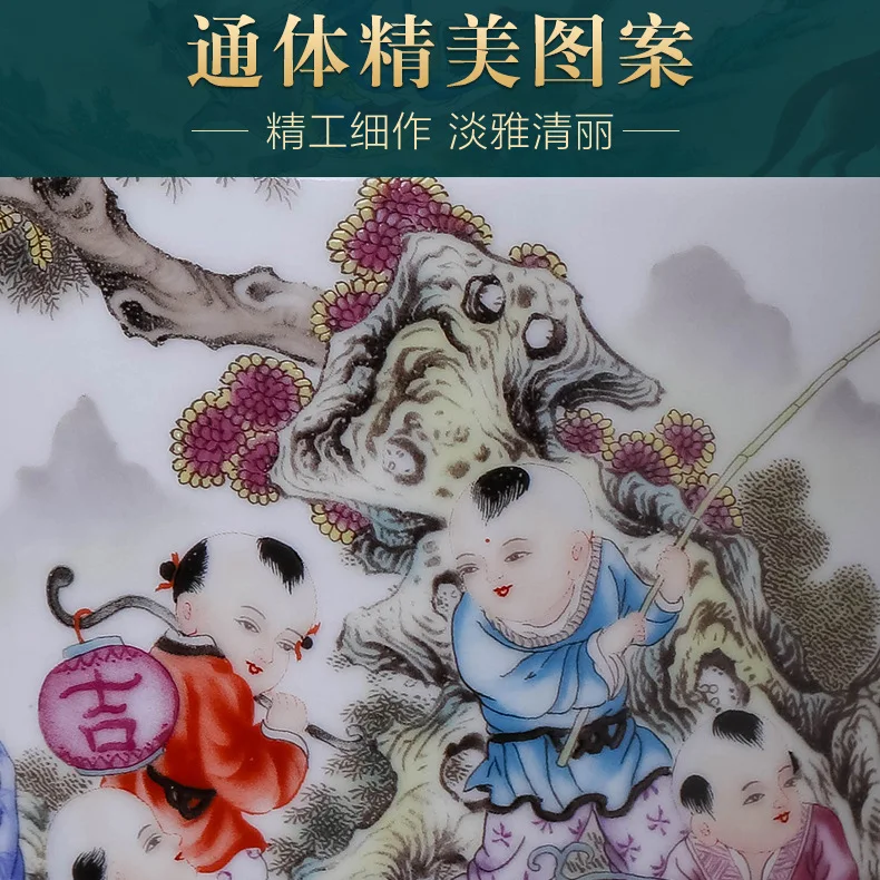 Эмалированная чайная канистра Цзиндэчжэнь чайник белая банка керамическая