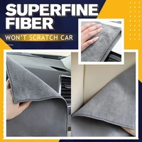 1pc suede and coral velvet double sided car cleaning cloth 30x60cm 30x40cm super absorbent car drying towel car wash accessories