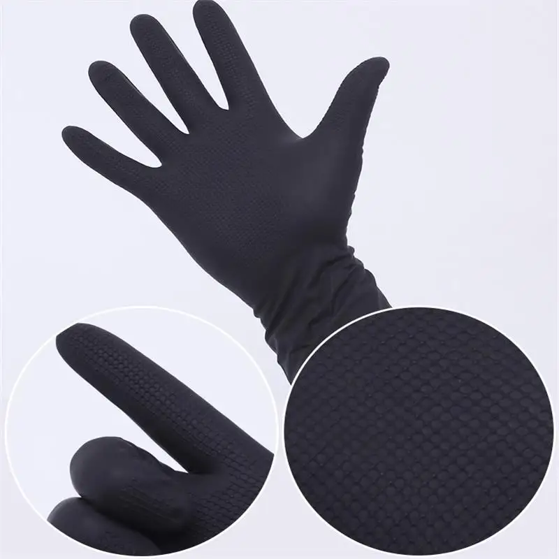 wiano czarne rękawice do włosów z żywicy w kolorze salonu idealne stylizacji fryzjerstwa i zdobienia paznokci