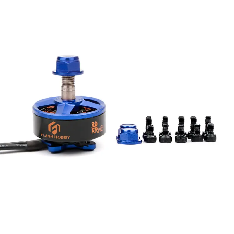 Flashhobby Samguk WEI 2207 1750KV 2300KV 2600KV 3-6S бесщеточный двигатель для радиоуправляемых FPV