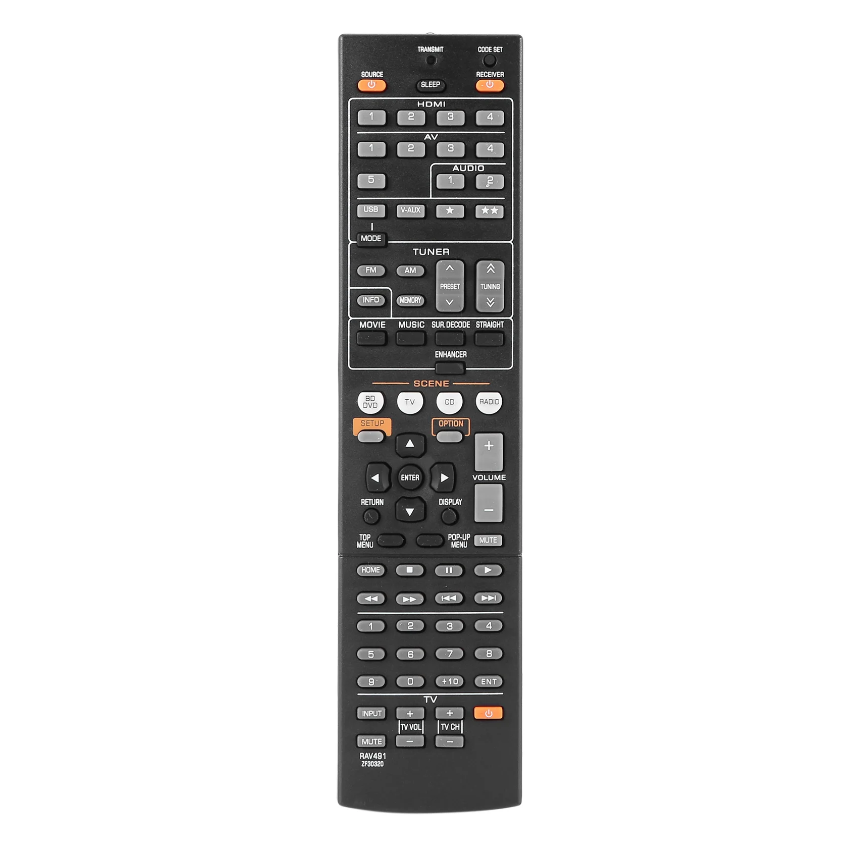 Пульт дистанционного управления для YAMAHA RX-V375 RX-V467 RX-V565 RX-V567 RX-V571 RX-V665 RX-V765 HTR-3066