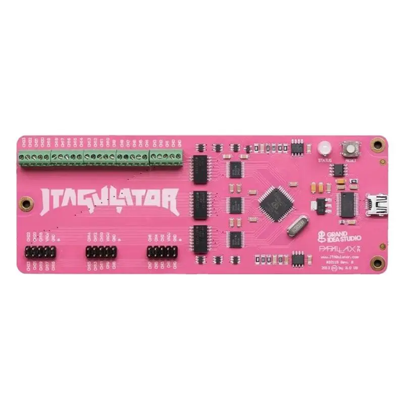 Фото FC-[IANC-AB01] Hamgeek Jtagulator 32115 Интерфейсная плата Jtagulator 32115 с автоматическим определением аппаратных контактов для IoT-систем безопасности №1