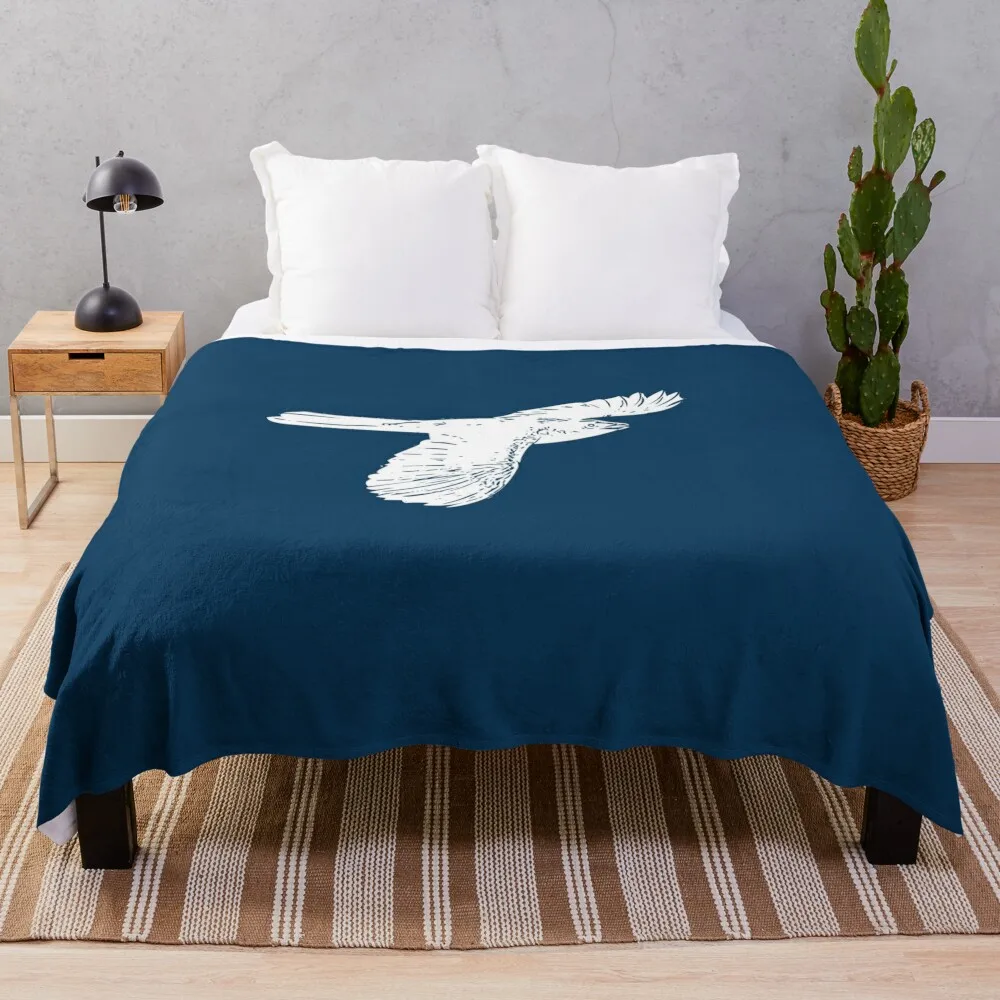 Тихоокеанский Восточный Коэль белый дизайн одеяло гигантский диван для дивана