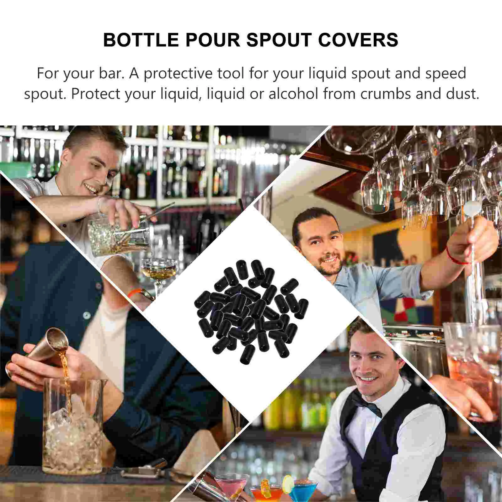 100 шт. пылезащитная крышка носики колпачки диспенсер маленькие крышки резиновая