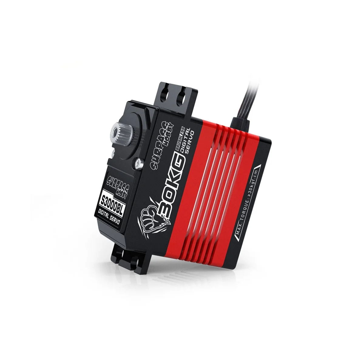 Цифровой сервопривод Surpass Hobby S3000Bl 30 кг с алюминиевым корпусом