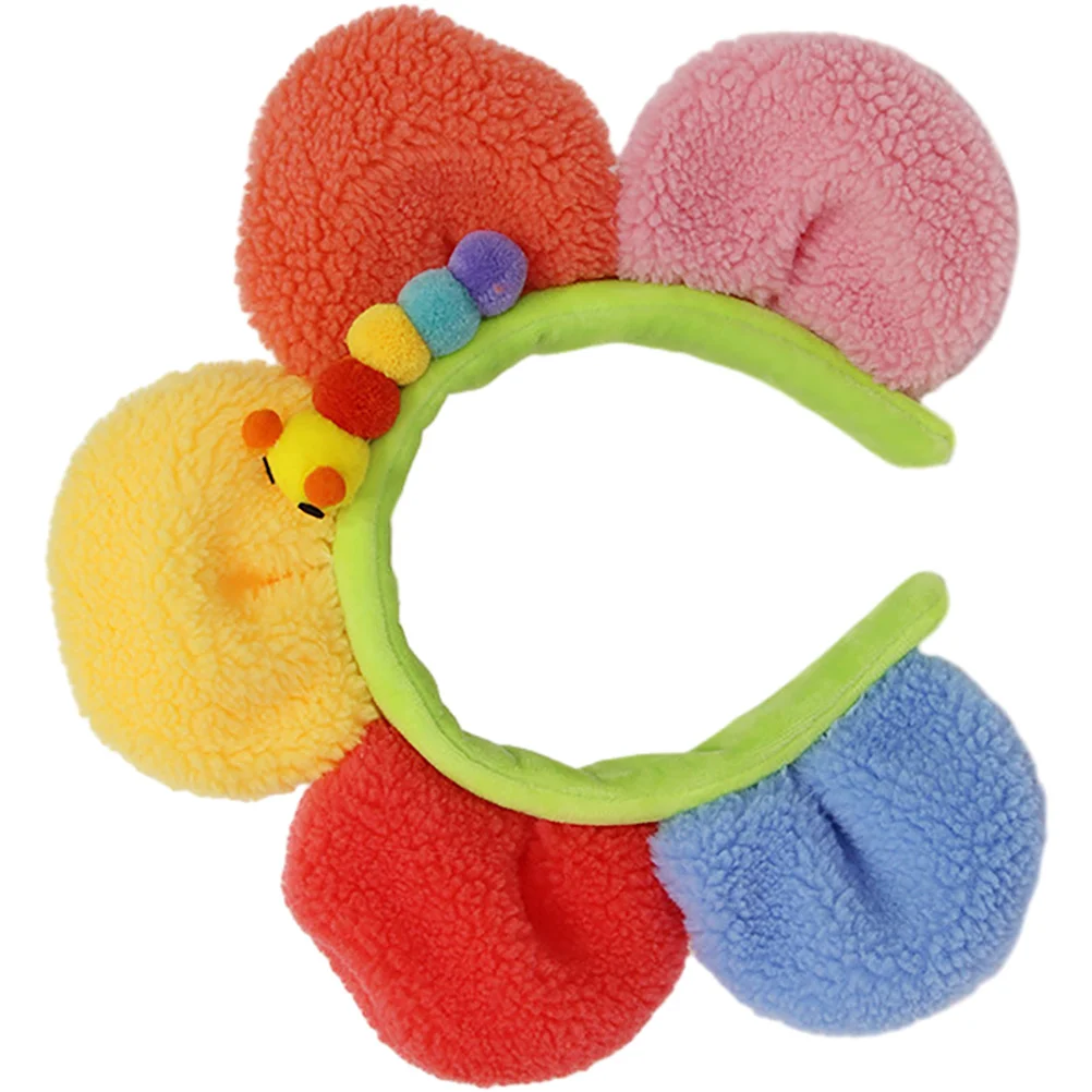 

Sun Flower Headband Girl Hair Accessories Sunflower Colorful Women Fabric Miss Toppers