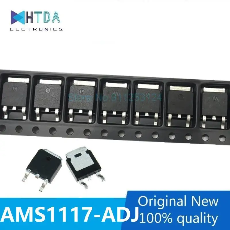 

10 шт./лот AMS1117CD-ADJ IC TO-252 AMS1117-ADJ в наличии