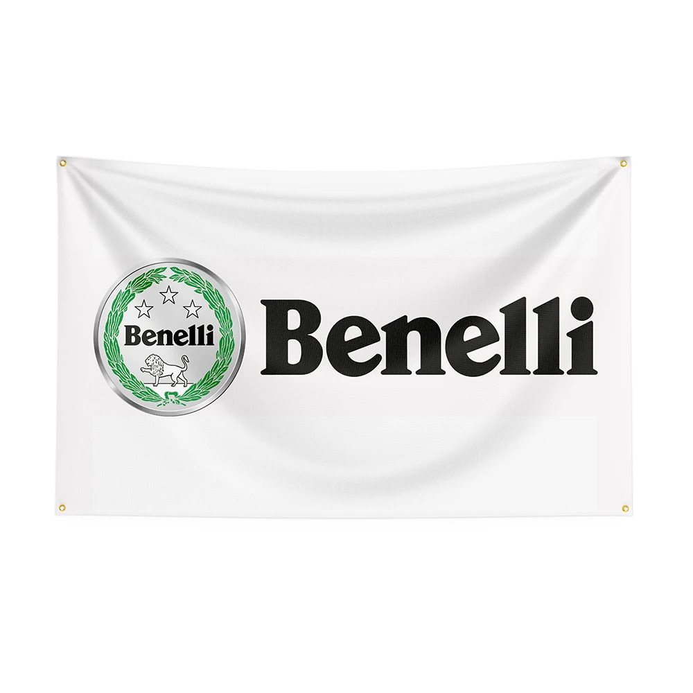 

3x5 Benellis Flag Polyester Printed Racing Motorcycle Banner For Decor