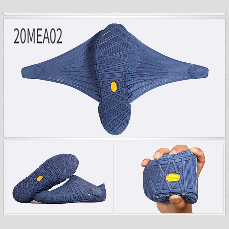 2020 Vibram FUROSHIKI Stretch Air Mesh Fabric men wrap Shoes Walking Sports Super Light Running Portable folding Sneakers