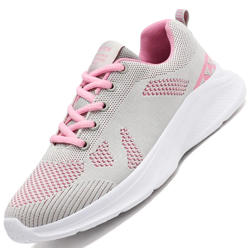 

Women fille Sneakers Running Sport Shoes Mesh Breathable Soft Light Female Walking Jogging Basket Femme Zapatillas Hombre 35-41