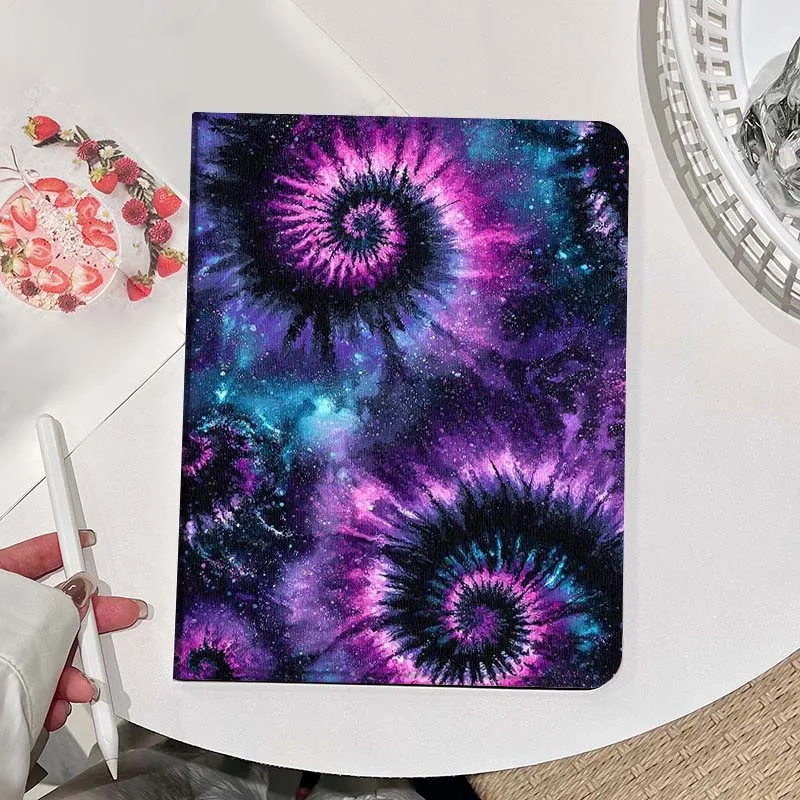 Фото Чехол для планшета Xiaomi Redmi Mini Pad SE K 2 4 5 6 7 8 2023 2025 11 8.8 11.2 10.1 Pro с мультяшным синим клетчатым узором и элементами пэчворка, подарочный №2