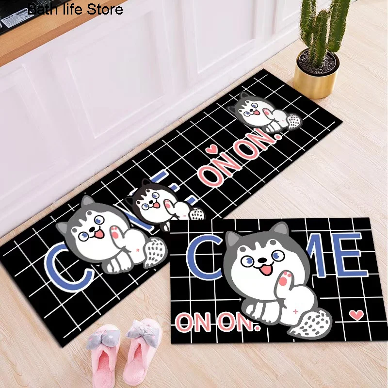 Кухонный коврик ковер для ванной напольный моющийся прочный декоративный