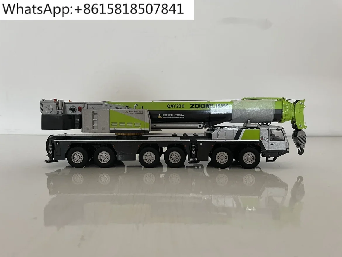 1:50 Новая модель Zoomlion QAY220 Ton Milan Aurora Green Crane