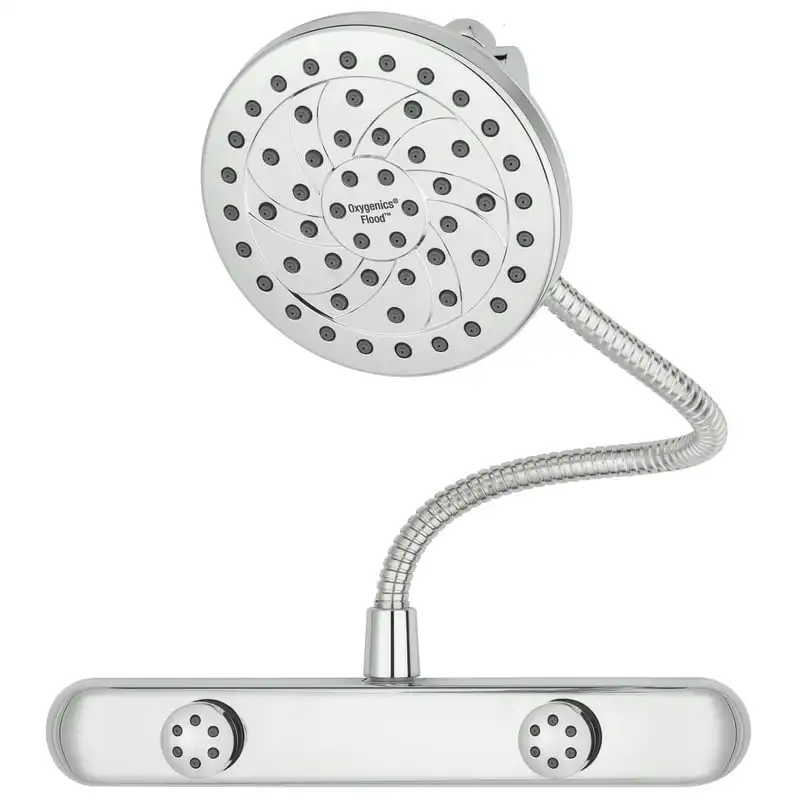 

Комбинированная душевая лейка BodyBar с хромированной насадкой, Chrome, 1,8 GPM 41332