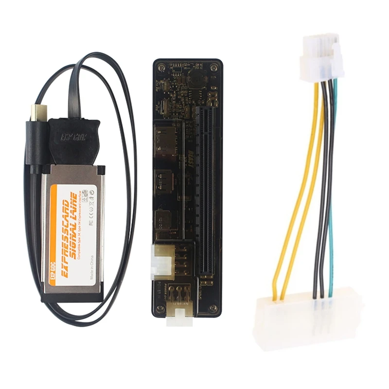 Фото Док-станция для видеокарты PCI E EXP GDC Внешняя док-станция для ноутбука Адаптер для видеокарты для ноутбука с кабелем Expresscard №1
