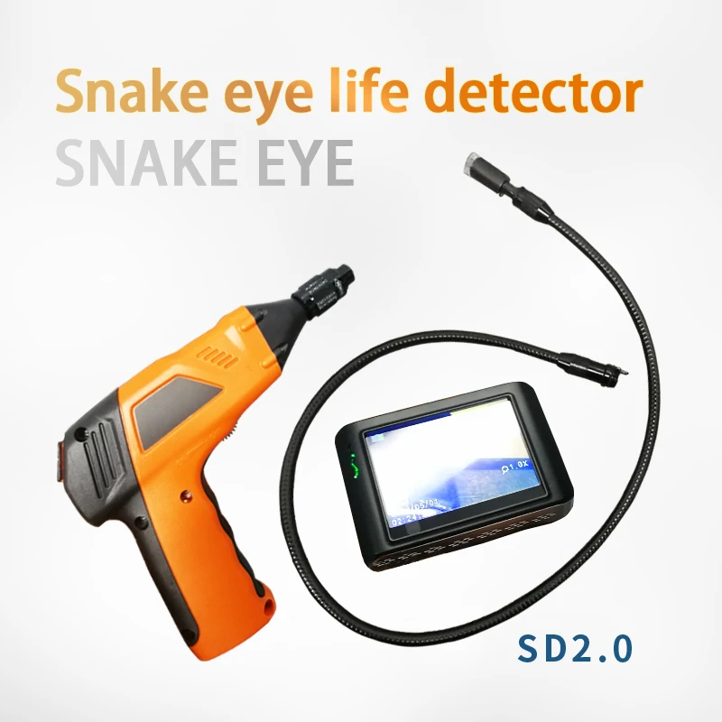 Snake Eye Life Detector SD2.0 HD Video Night Vision Wireless Earthquake Collapse Detector Life Sensor