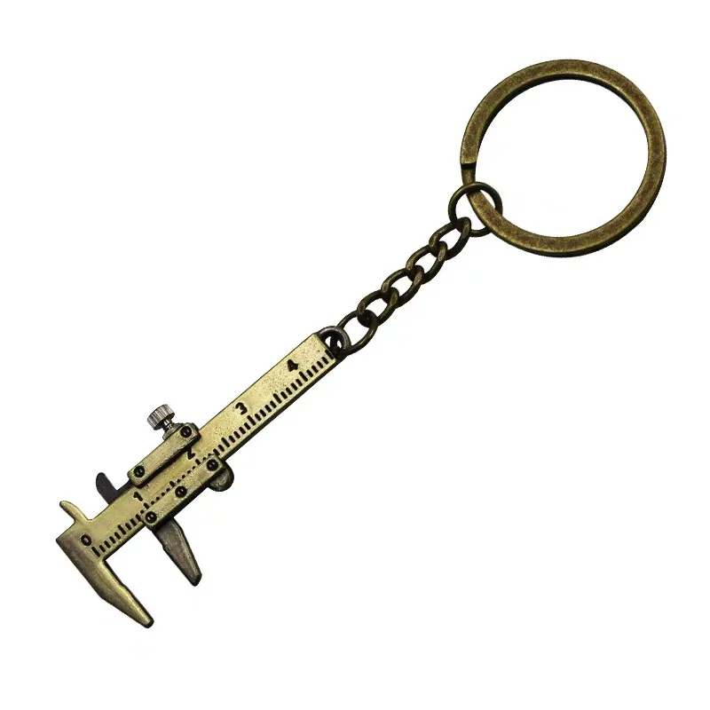 Новый автомобильный ключ мини-штангенциркуль портативный 0-40 мм брелок модные