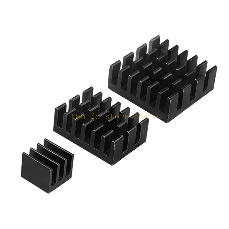 

Quiet Aluminum Heatsink for Orange 3B Development Board Heat Sink Running Smoothly Metal Cooler Radiators Pack/3pcs D0UA