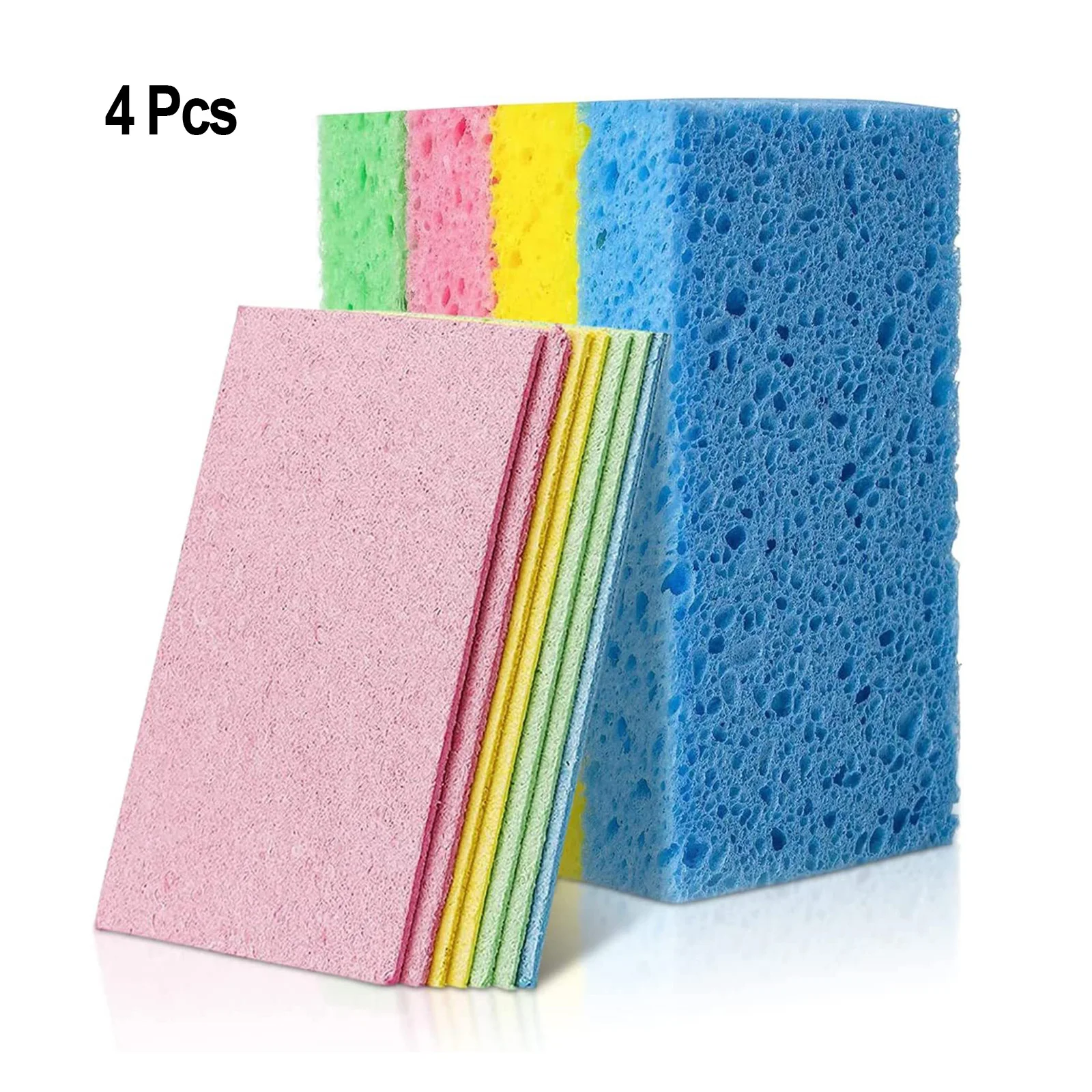 

Набор из 4/12 шт. натуральных древесных губок