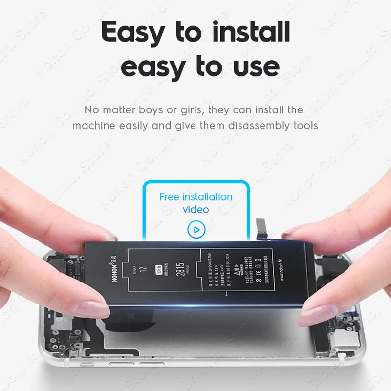 Фото Аккумулятор NOHON для Samsung Galaxy S21 Ultra 5G S20 FE S10 Plus S10E S9 S8 S7 S7E S21+ S20+ S10+ S9+ S8+ Note 20 10 9 Аккумуляторы №4